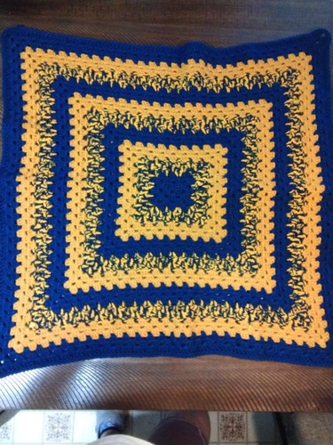 Nuova coperta fatta mano - coperta,